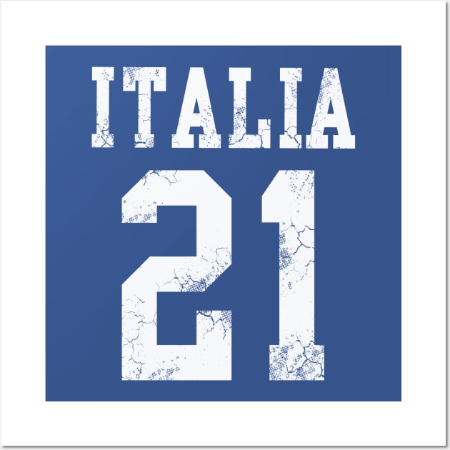 Italia 2021 Italy Italian Italiano Wall Art by E